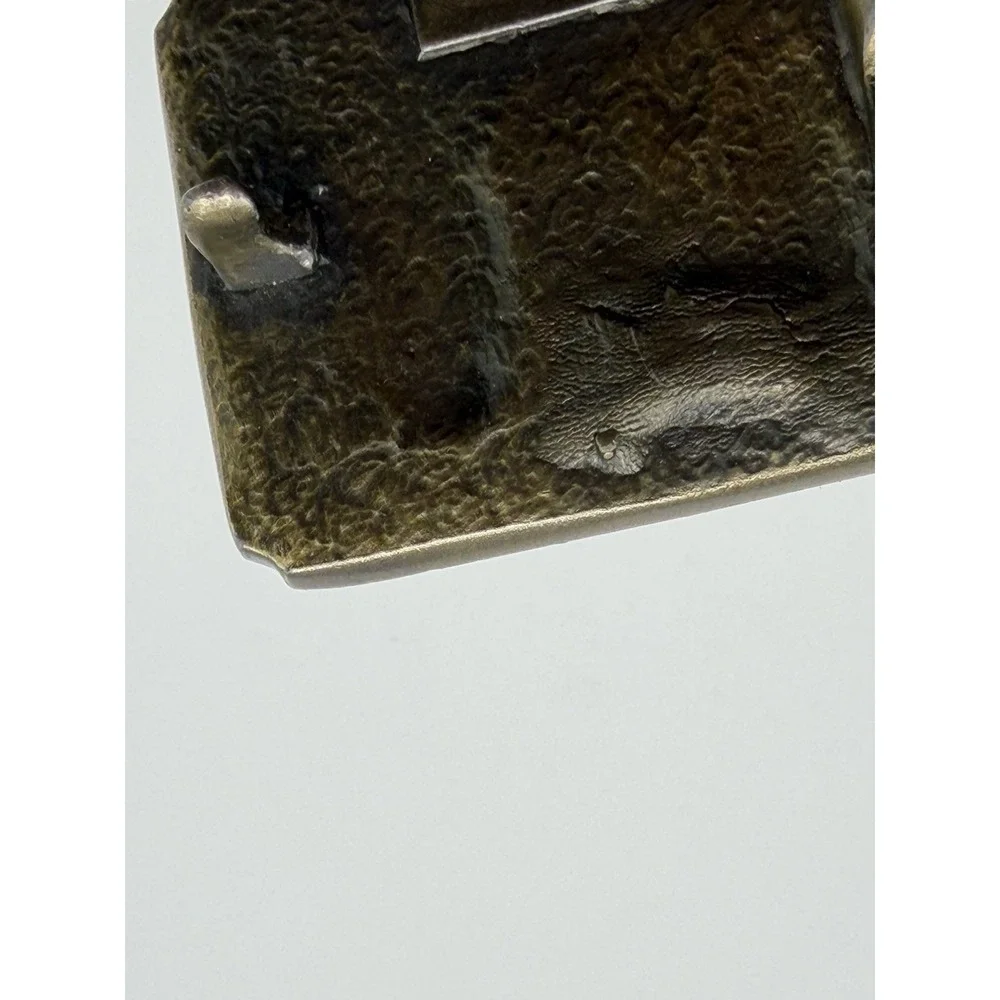 Carlsbad‎ Caverns National Park New Mexico Elk Vintage Belt Buckle